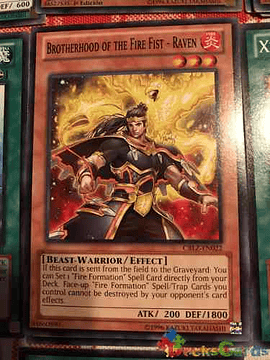 Brotherhood of the Fire Fist - Raven - CBLZ-EN022 - Common Unlimited