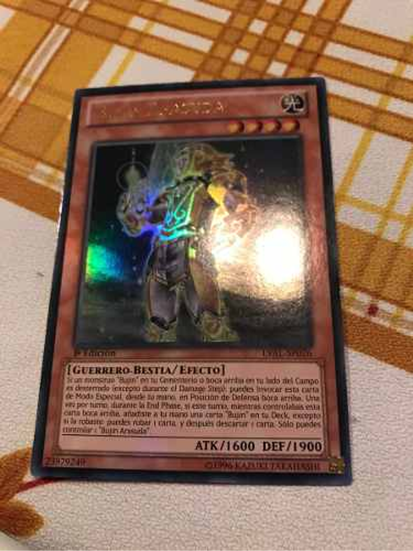 Bujin Arasuda - lval-en026 - Ultra Rare 1st Edition 1