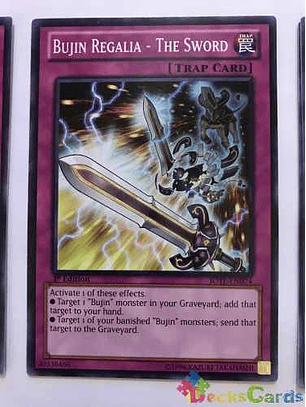 Bujin Regalia - The Sword - jotl-en074 - Common 1st Edition