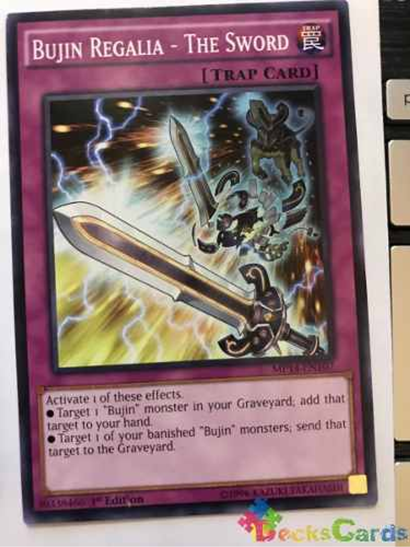 Bujin Regalia - The Sword - mp14-en107 - Common 1st Edition 1