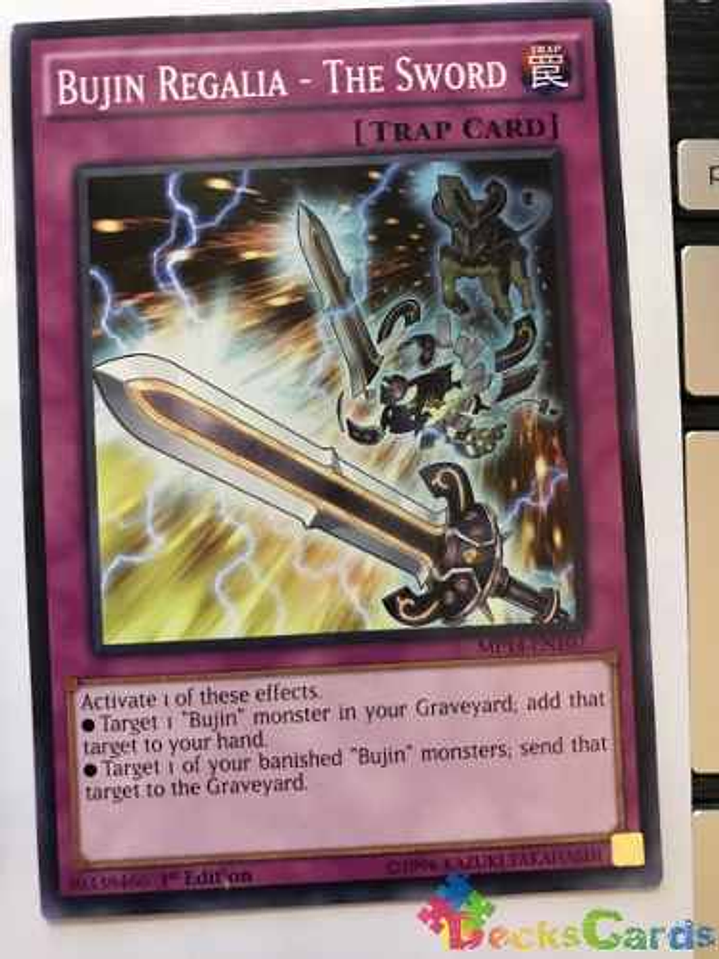 Bujin Regalia - The Sword - mp14-en107 - Common 1st Edition 1