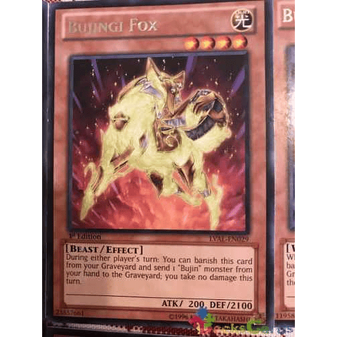 Bujingi Fox - lval-en029 - Rare 1st Edition