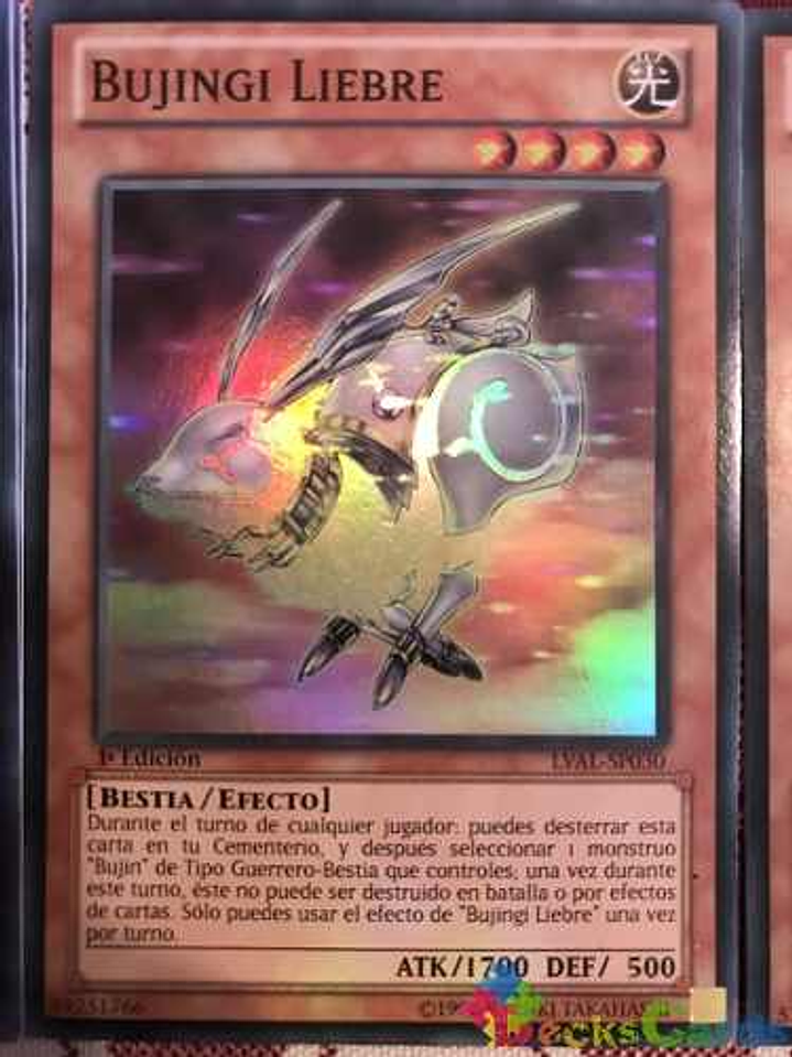 Bujingi Hare - lval-en030 - Super Rare 1st Edition 1