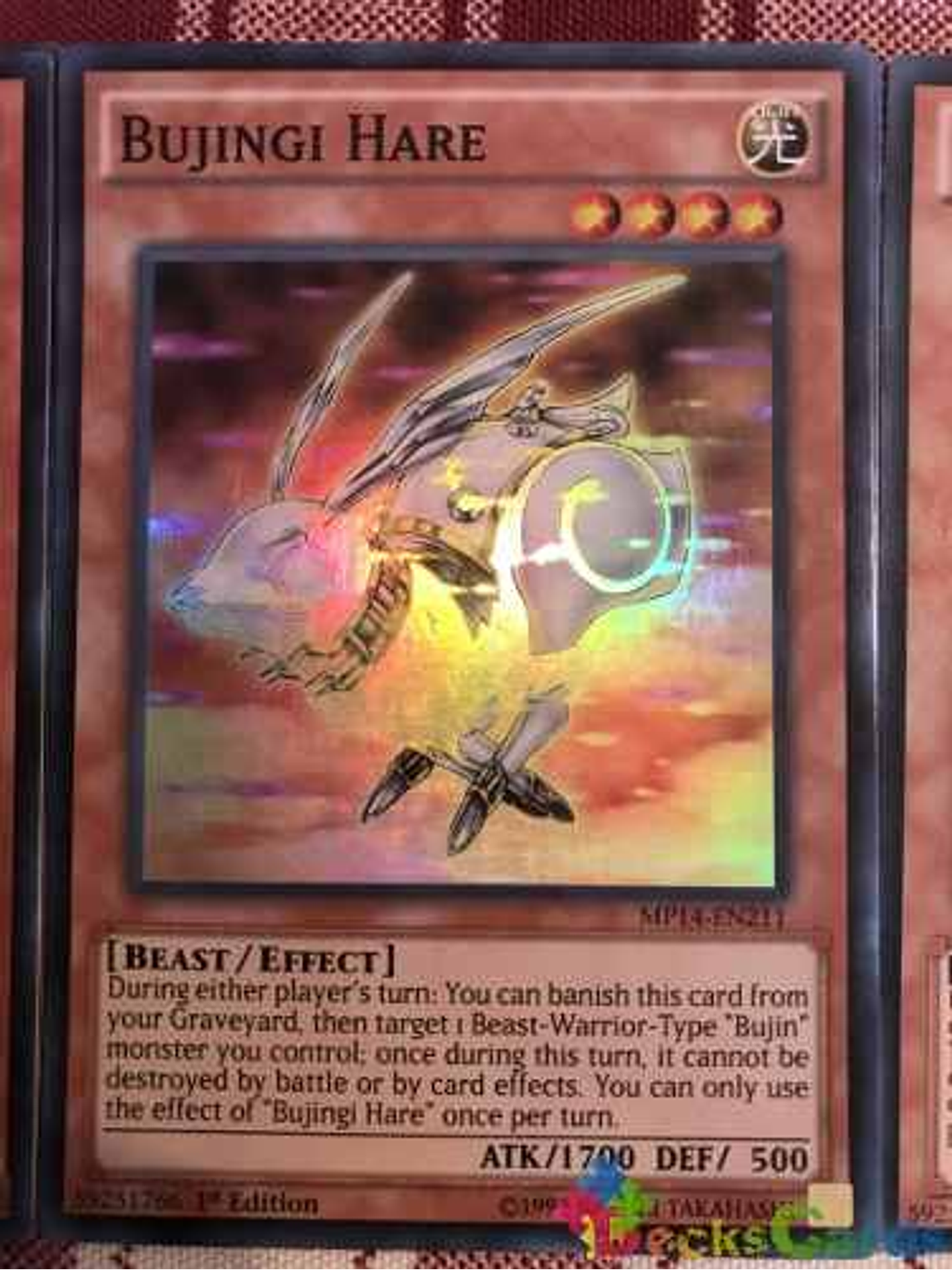 Bujingi Hare - mp14-en211 - Super Rare 1st Edition 1