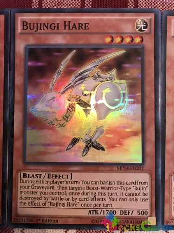 Bujingi Hare - mp14-en211 - Super Rare 1st Edition 1