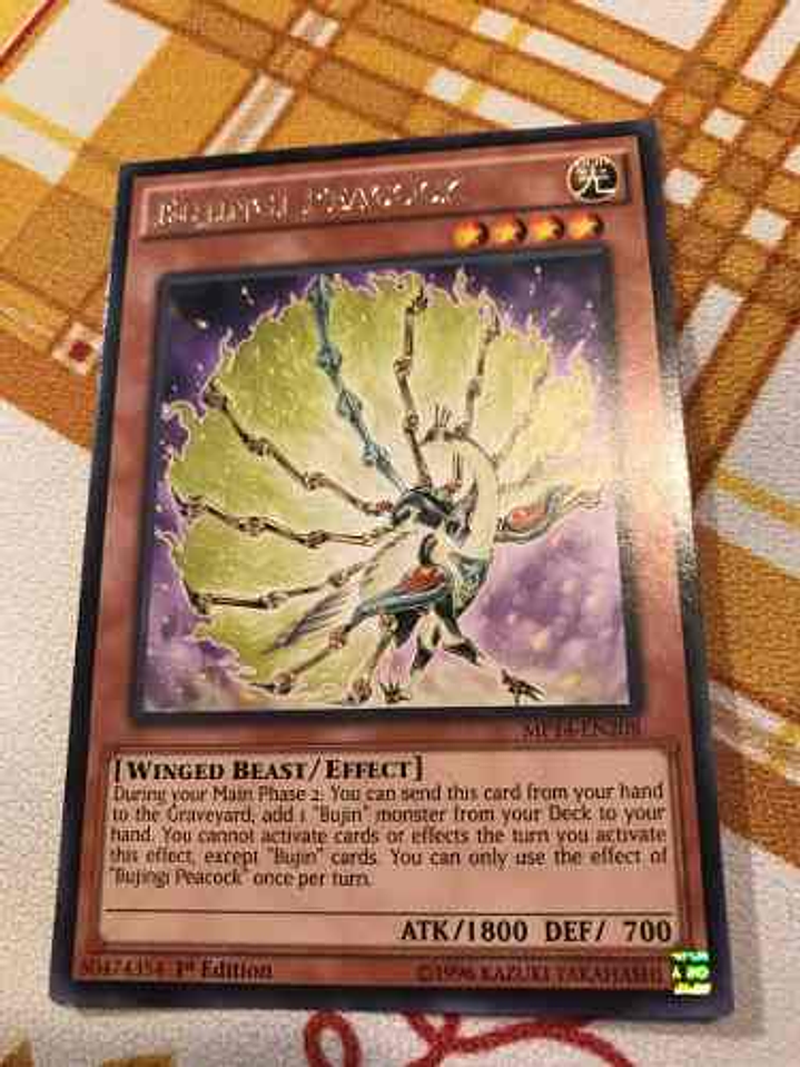 Bujingi Peacock - mp14-en208 - Rare 1st Edition 1