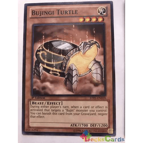 Bujingi Turtle - jotl-en018 - Common 1st Edition