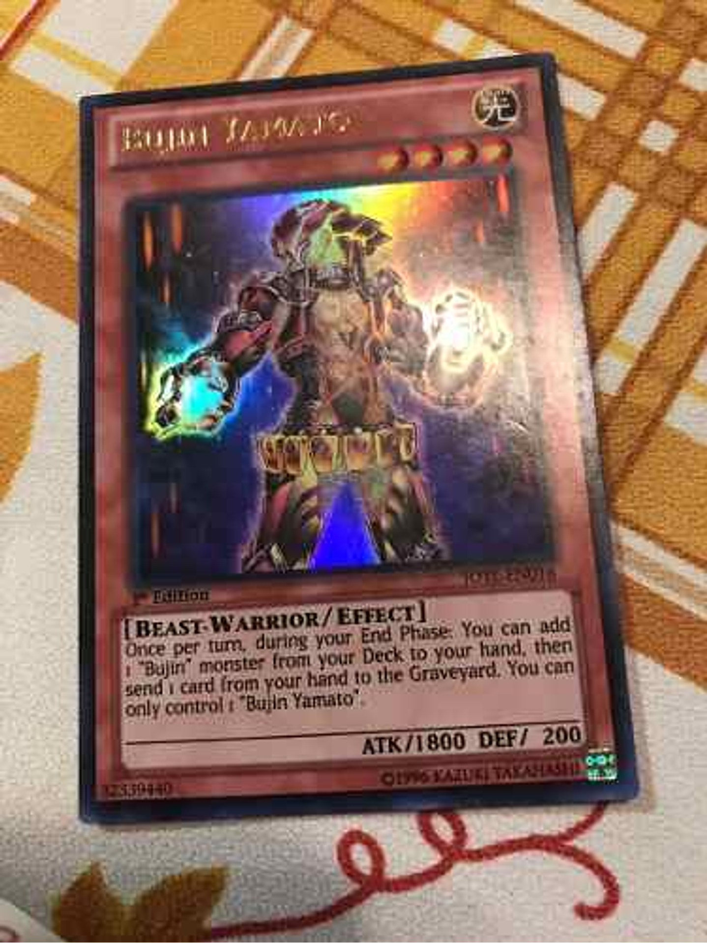 Bujin Yamato - jotl-en016 - Ultra Rare 1st Edition 2