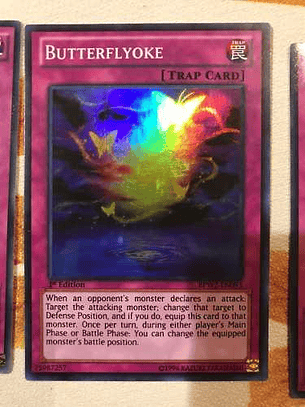 Butterflyoke - bpw2-en093 - Super Rare 1st Edition
