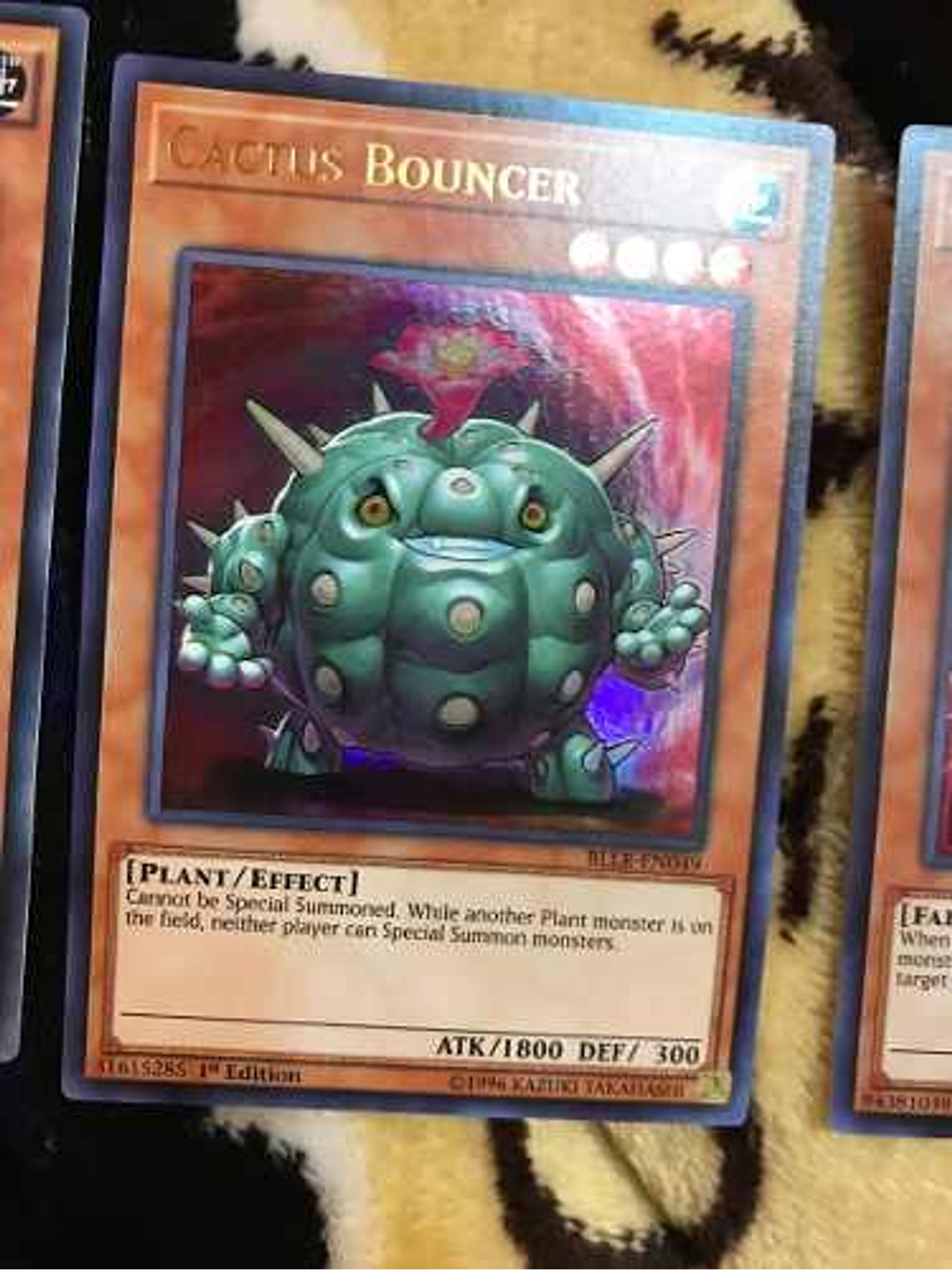 Cactus Bouncer - bllr-en049 - Ultra Rare 1st Edition 1