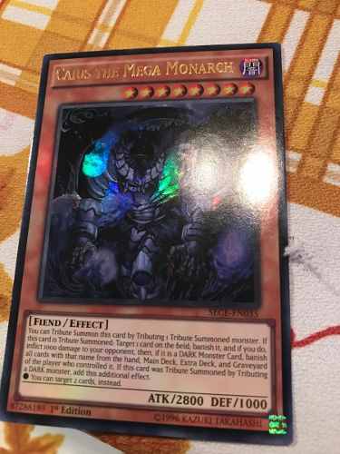 Caius The Mega Monarch - sece-en035 - Ultra Rare 1st Edition