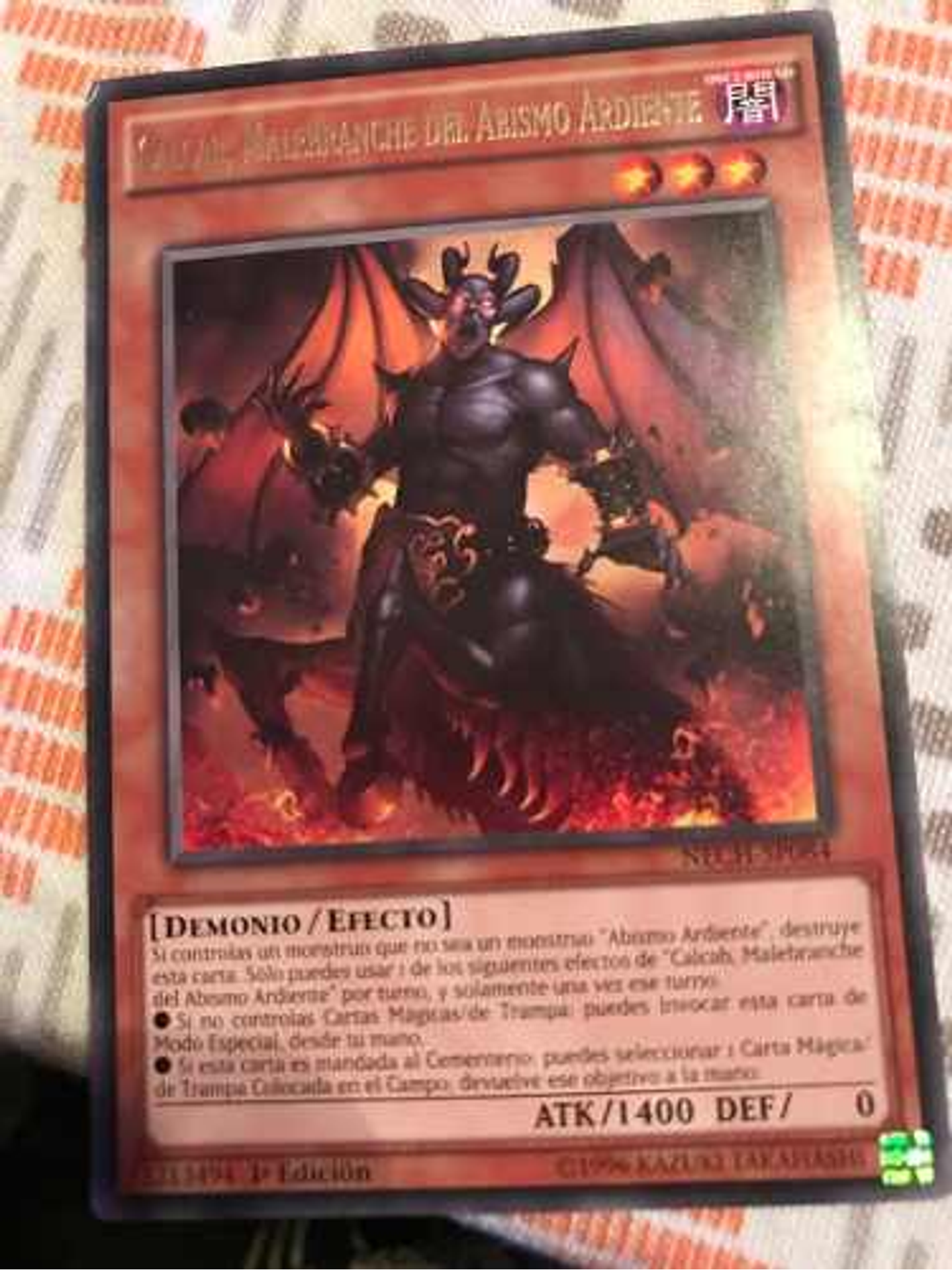 Calcab, Malebranche Of The Burning Abyss - nech-en084 - Rare 1