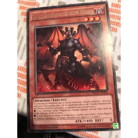 Calcab, Malebranche Of The Burning Abyss - nech-en084 - Rare