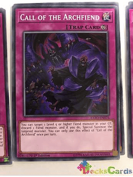 Call Of The Archfiend - exfo-en075 - Common 1st Edition