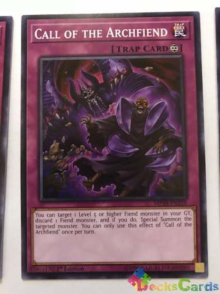 Call Of The Archfiend - mp18-en219 - Common 1st Edition 1