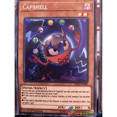 Capshell - rira-en000 - Secret Rare 1st Edition