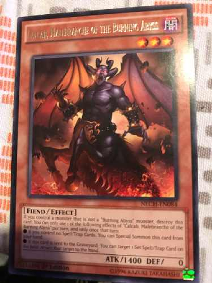 Calcab, Malebranche Of The Burning Abyss - nech-en084 - Rare 2