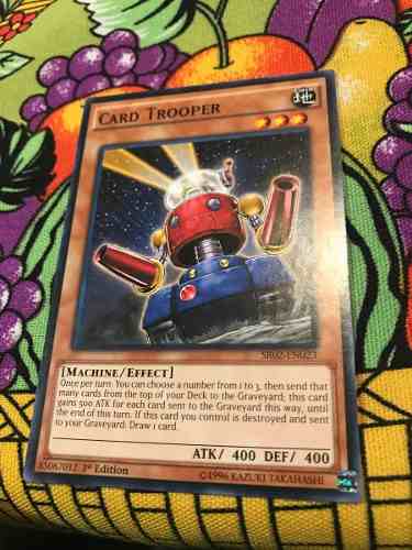 Card Trooper - sr02-en023 - Common 1st Edition