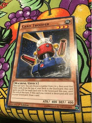 Card Trooper - sr02-en023 - Common 1st Edition