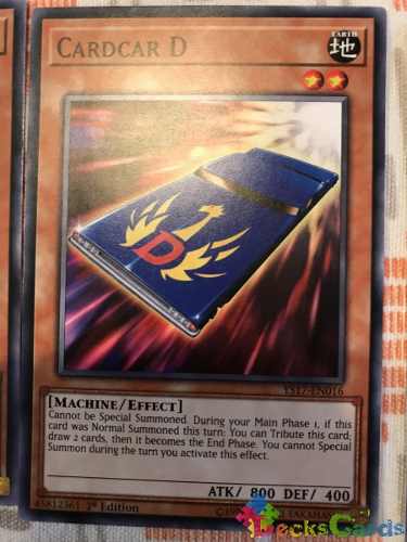 Cardcar D - ys17-en016 - Common 1st Edition