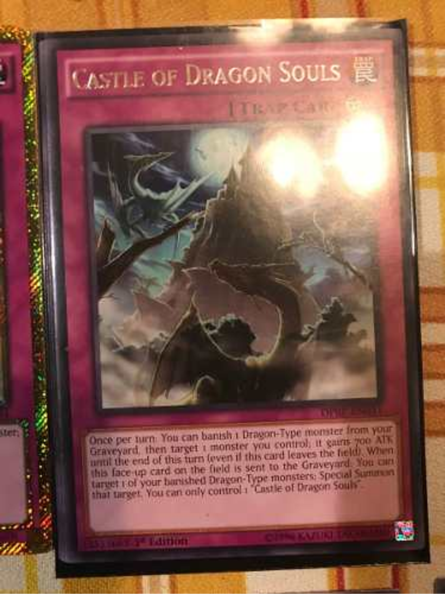 Castle Of Dragon Souls - dprp-en031 - Rare 1st Edition 1