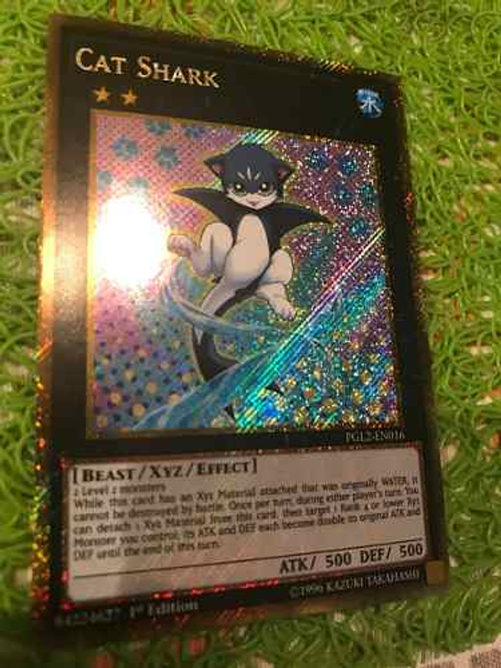 Cat Shark - pgl2-en016 - Gold Secret Rare 1st Edition 1
