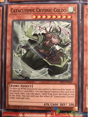 Cataclysmic Cryonic Coldo - rira-en030 - Common 1st Edition