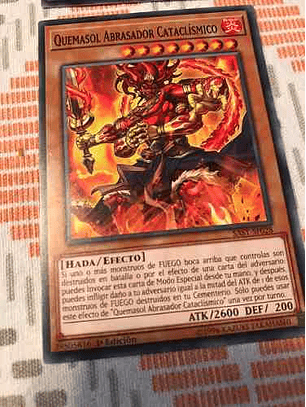 Cataclysmic Scorching Sunburner - sast-en028 - Common 1st Edition