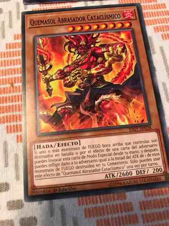 Cataclysmic Scorching Sunburner - sast-en028 - Common 1st Edition 1