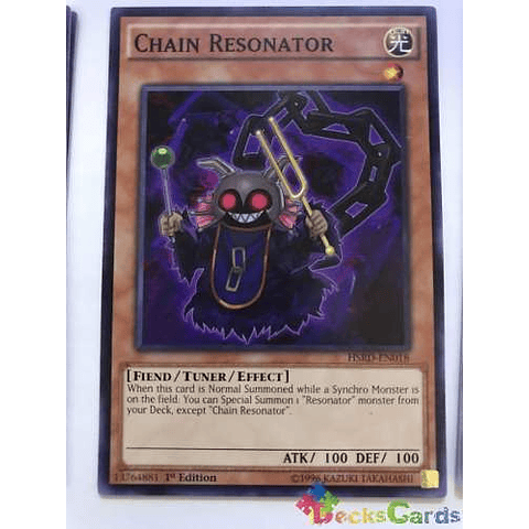 Chain Resonator - hsrd-en018 - Common 1st Edition