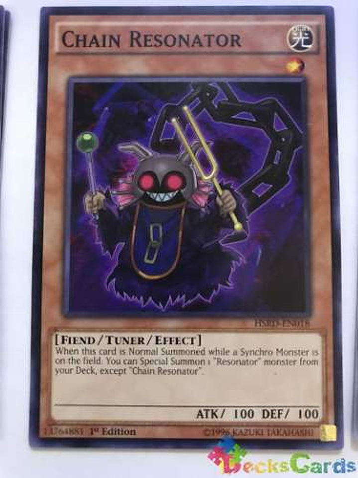 Chain Resonator - hsrd-en018 - Common 1st Edition 1