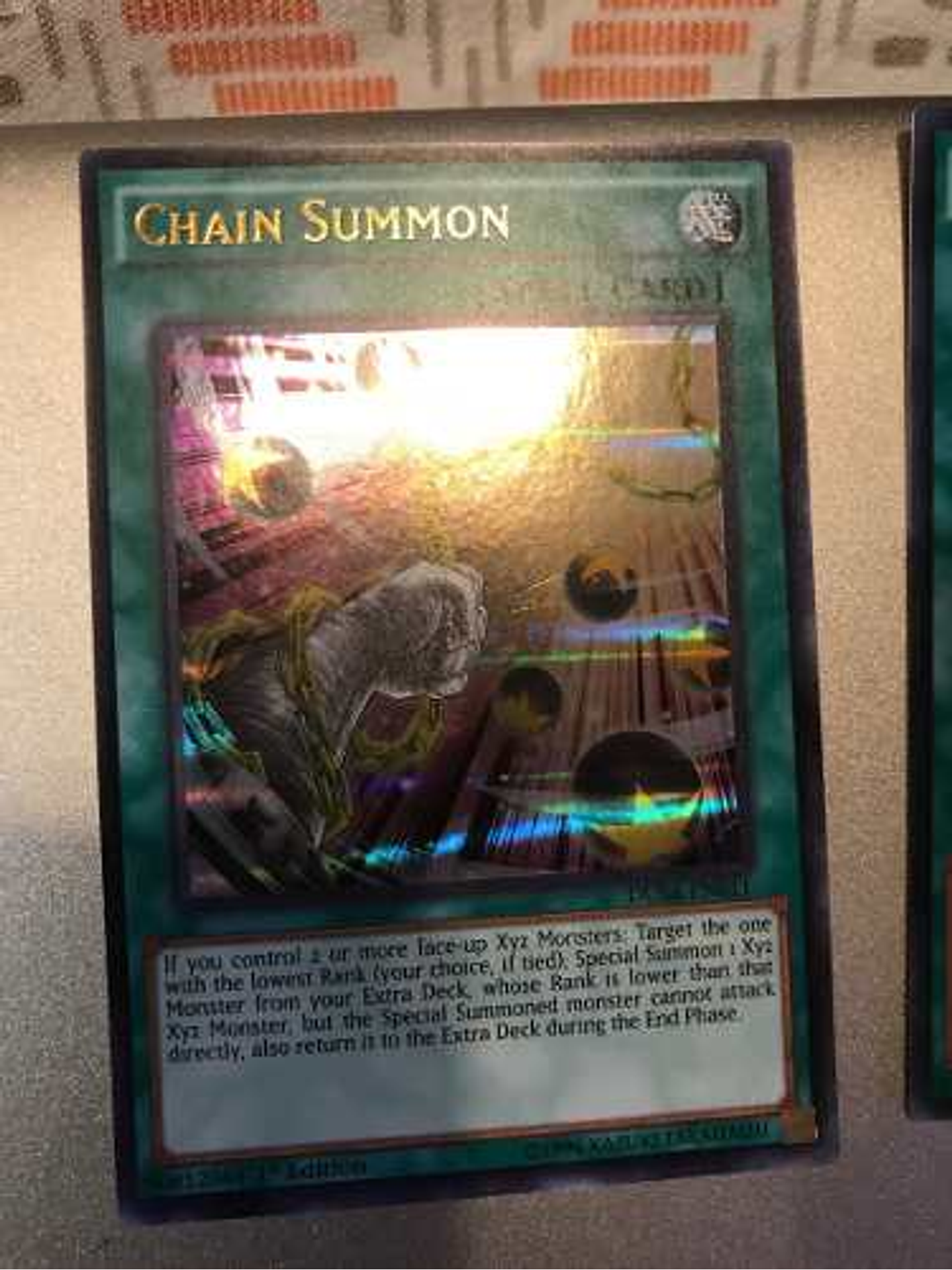 Chain Summon - dusa-en011 - Ultra Rare 1st Edition 1