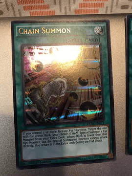 Chain Summon - dusa-en011 - Ultra Rare 1st Edition