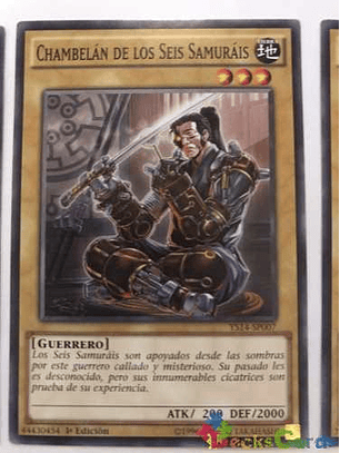 Chamberlain Of The Six Samurai - ys14-en007 - Common 1st Edi