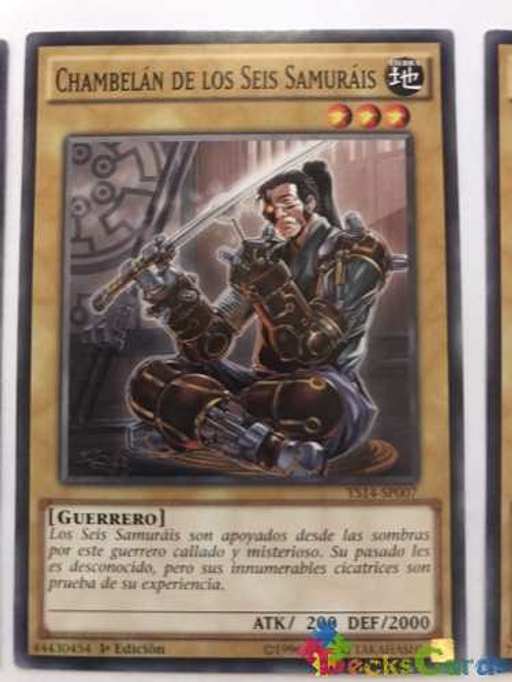 Chamberlain Of The Six Samurai - ys14-en007 - Common 1st Edi 1