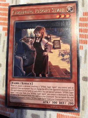 Charming Resort Staff - inov-en086 - Rare 1st Edition