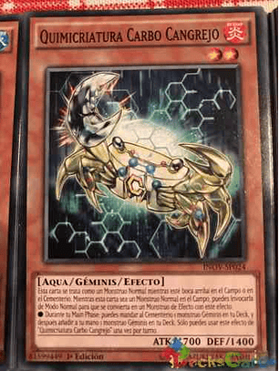 Chemicritter Carbo Crab - inov-en024 - Common 1st Edition