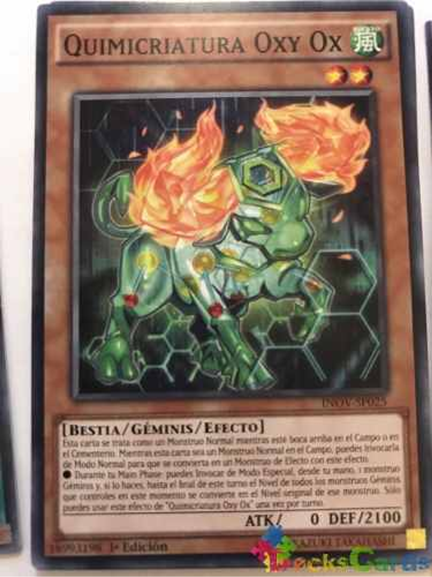 Chemicritter Oxy Ox - inov-en025 - Common 1st Edition 1