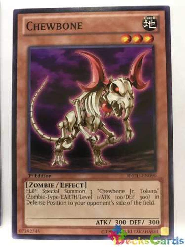 Chewbone - redu-en090 - Common 1st Edition 1