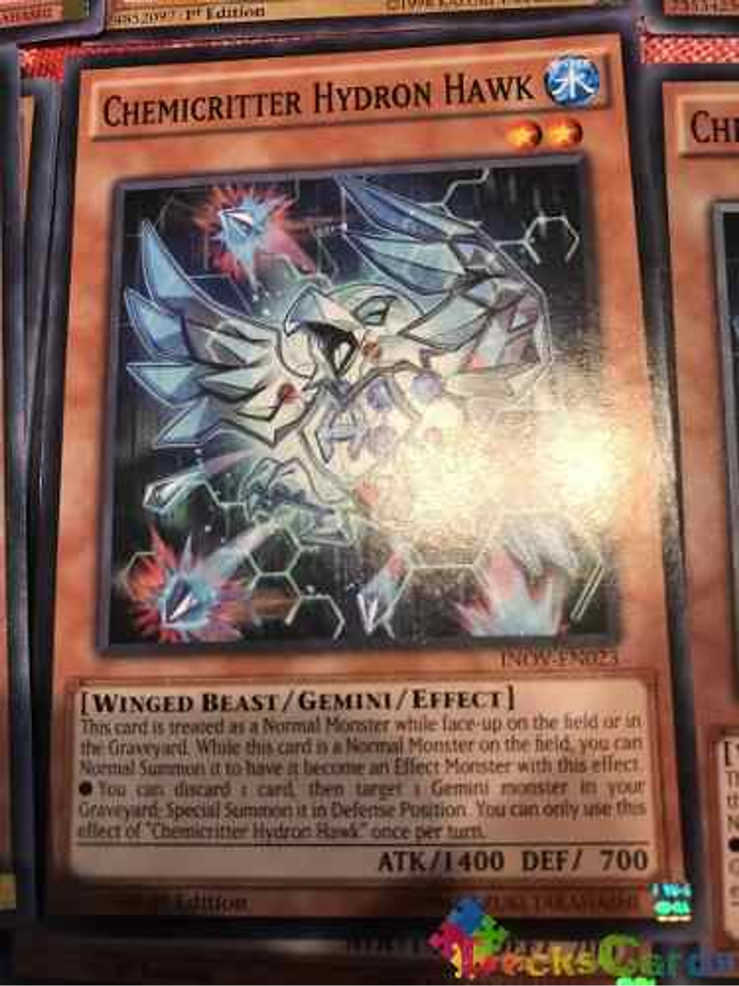 Chemicritter Hydron Hawk - inov-en023 - Common 1st Edition 2