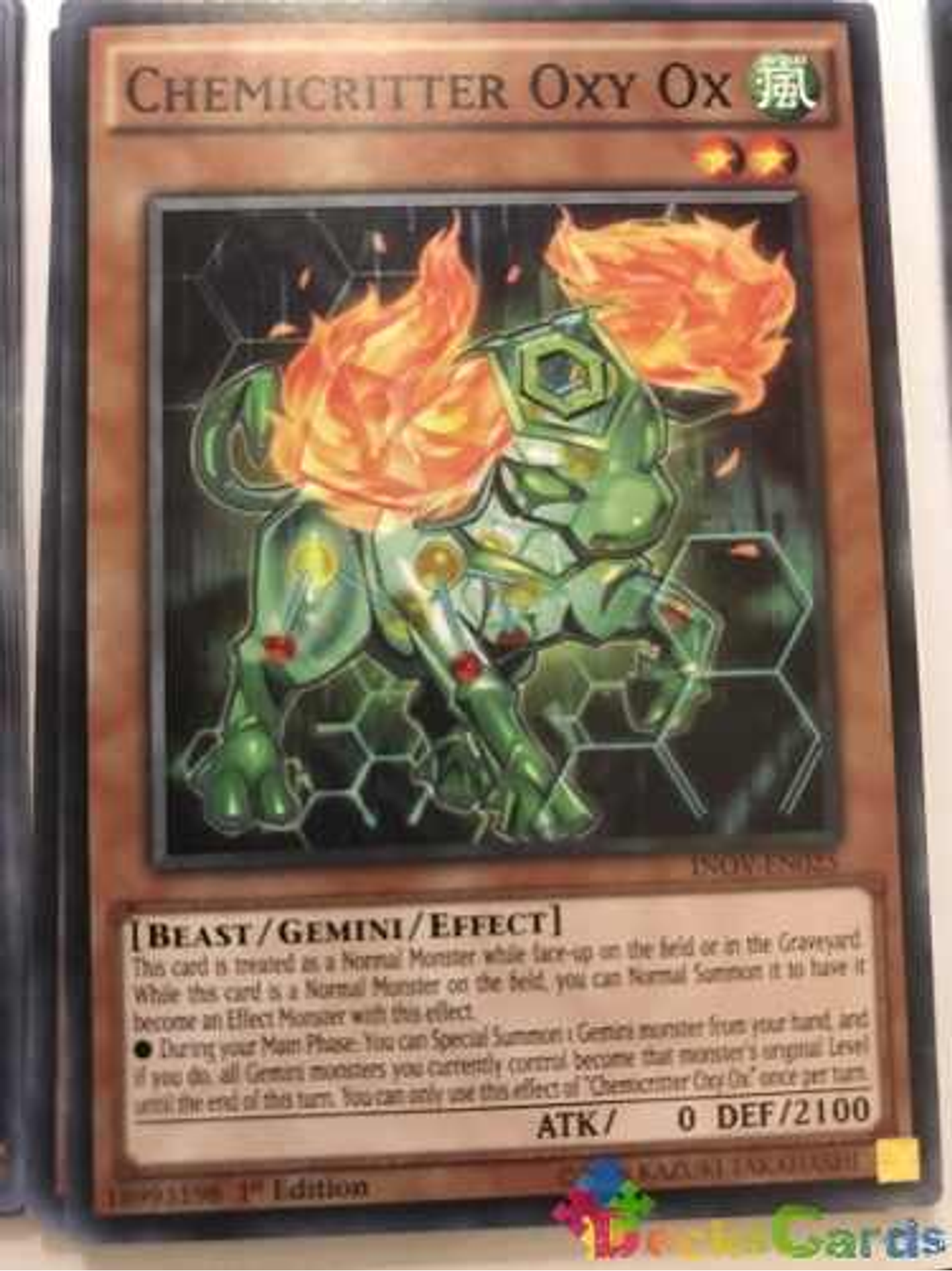 Chemicritter Oxy Ox - inov-en025 - Common 1st Edition 2