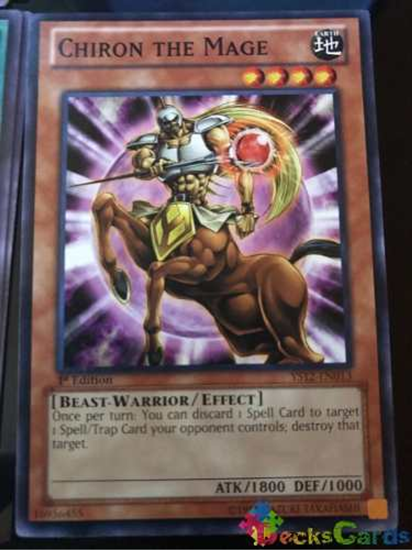 Chiron The Mage - ys12-en013 - Common 1st Edition 1