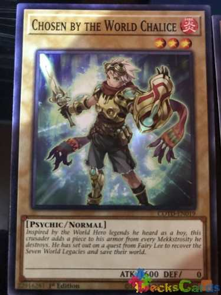 Chosen By The World Chalice - cotd-en019 - Common 1st Edition 1
