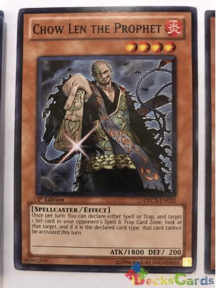 Chow Len The Prophet - orcs-en032 - Common 1st Edition