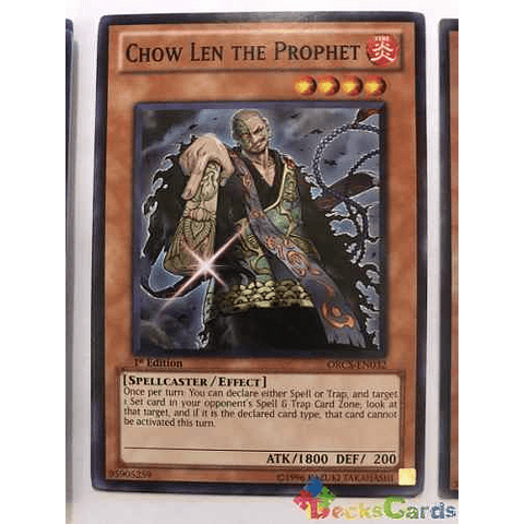Chow Len The Prophet - orcs-en032 - Common 1st Edition