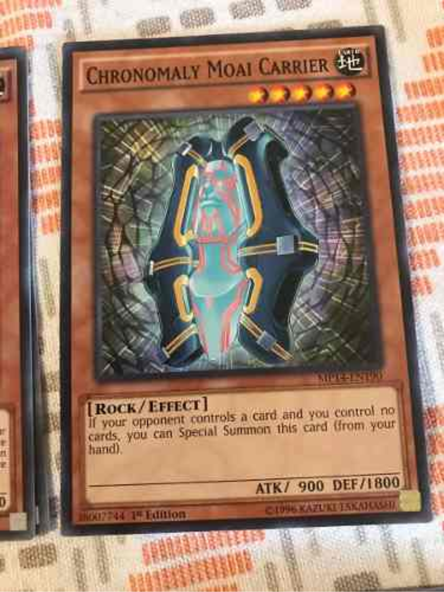 Chronomaly Moai Carrier - mp14-en190 - Common 1st Edition 1