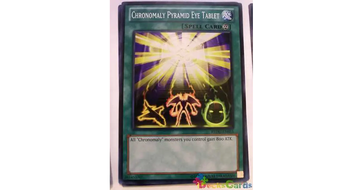 Yu-Gi-Oh! Chronomaly Pyramid Eye Tablet Card – REDU-EN055 Common | Return Of The Duelist 7 thumbnail image