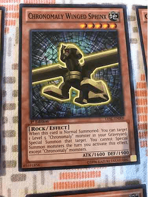 Chronomaly Winged Sphinx - lval-en009 - Common 1st Edition