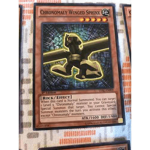 Chronomaly Winged Sphinx - lval-en009 - Common 1st Edition