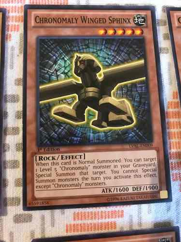 Chronomaly Winged Sphinx - lval-en009 - Common 1st Edition 1